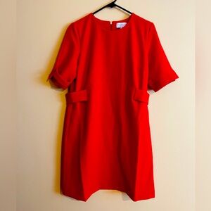 Midi Dress - Red - David Koma Designed for Clarins - 42 - Women's - NEW